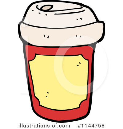 Royalty-Free (RF) Coffee Clipart Illustration by lineartestpilot - Stock Sample #1144758