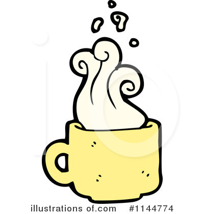 Royalty-Free (RF) Coffee Clipart Illustration by lineartestpilot - Stock Sample #1144774