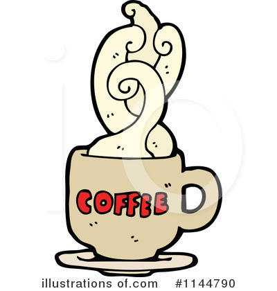 Royalty-Free (RF) Coffee Clipart Illustration by lineartestpilot - Stock Sample #1144790