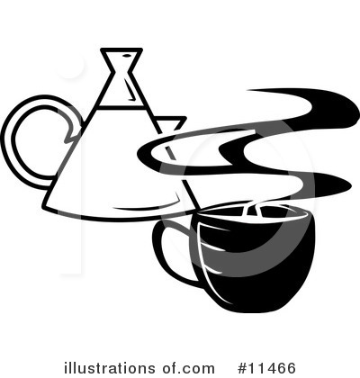 Coffee Pot Clipart #11466 by AtStockIllustration