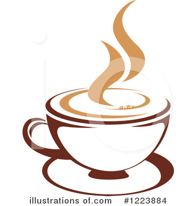 Royalty-Free (RF) Coffee Clipart Illustration by Vector Tradition SM - Stock Sample #1223884