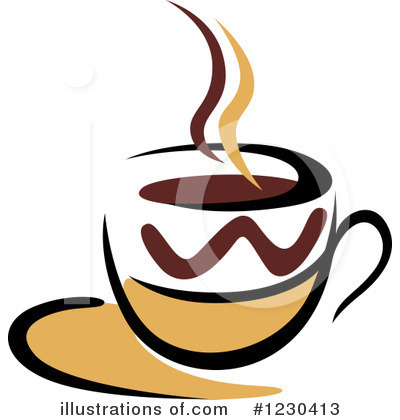 Royalty-Free (RF) Coffee Clipart Illustration by Vector Tradition SM - Stock Sample #1230413