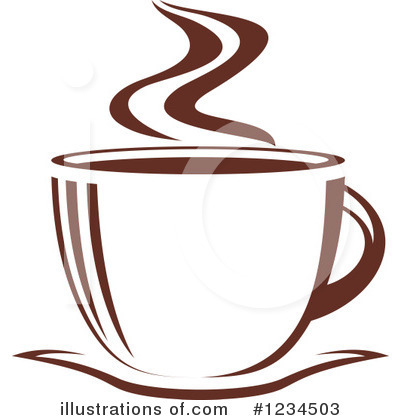 Royalty-Free (RF) Coffee Clipart Illustration by Vector Tradition SM - Stock Sample #1234503