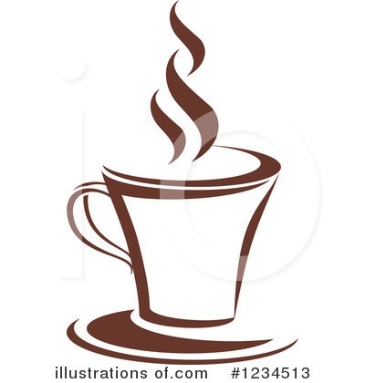 Royalty-Free (RF) Coffee Clipart Illustration by Vector Tradition SM - Stock Sample #1234513