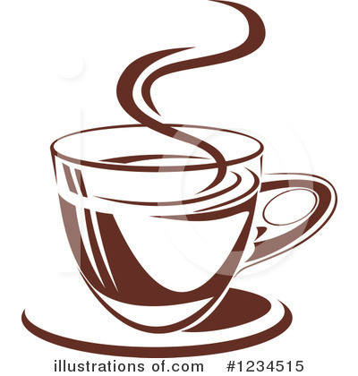 Royalty-Free (RF) Coffee Clipart Illustration by Vector Tradition SM - Stock Sample #1234515