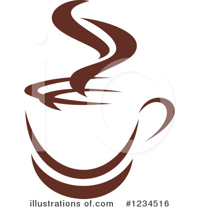 Royalty-Free (RF) Coffee Clipart Illustration by Vector Tradition SM - Stock Sample #1234516