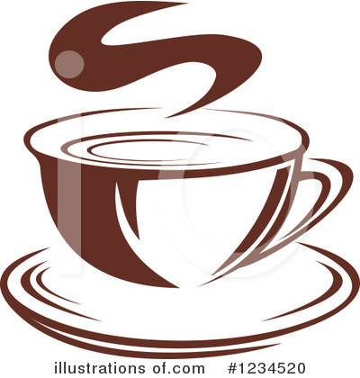 Royalty-Free (RF) Coffee Clipart Illustration by Vector Tradition SM - Stock Sample #1234520