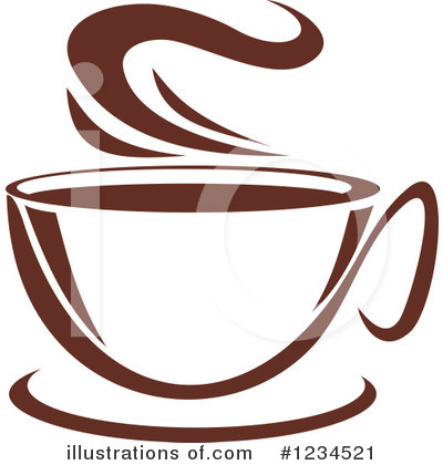 Royalty-Free (RF) Coffee Clipart Illustration by Vector Tradition SM - Stock Sample #1234521