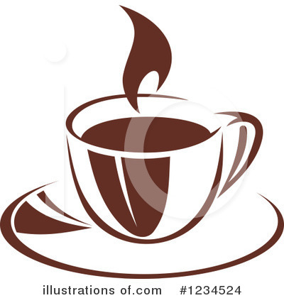 Royalty-Free (RF) Coffee Clipart Illustration by Vector Tradition SM - Stock Sample #1234524