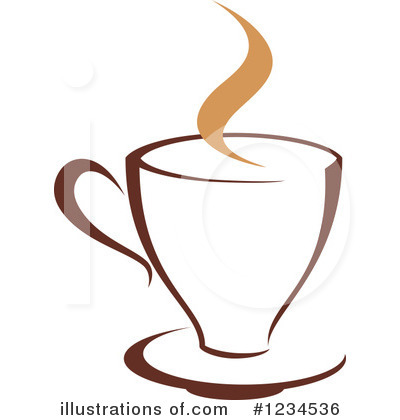 Royalty-Free (RF) Coffee Clipart Illustration by Vector Tradition SM - Stock Sample #1234536