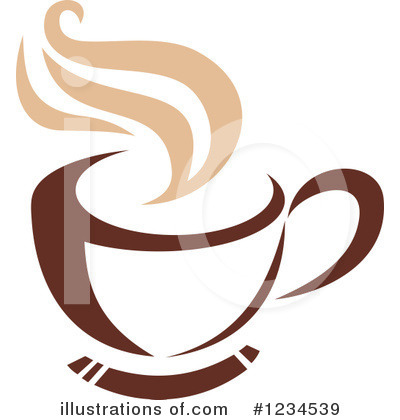 Royalty-Free (RF) Coffee Clipart Illustration by Vector Tradition SM - Stock Sample #1234539