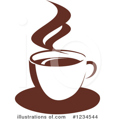 Royalty-Free (RF) Coffee Clipart Illustration by Vector Tradition SM - Stock Sample #1234544