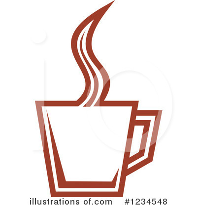 Royalty-Free (RF) Coffee Clipart Illustration by Vector Tradition SM - Stock Sample #1234548