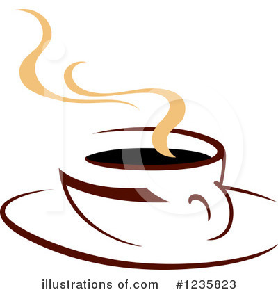 Royalty-Free (RF) Coffee Clipart Illustration by Vector Tradition SM - Stock Sample #1235823