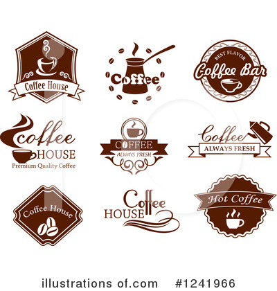 Royalty-Free (RF) Coffee Clipart Illustration by Vector Tradition SM - Stock Sample #1241966