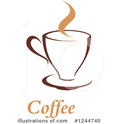 Royalty-Free (RF) Coffee Clipart Illustration by Vector Tradition SM - Stock Sample #1244740