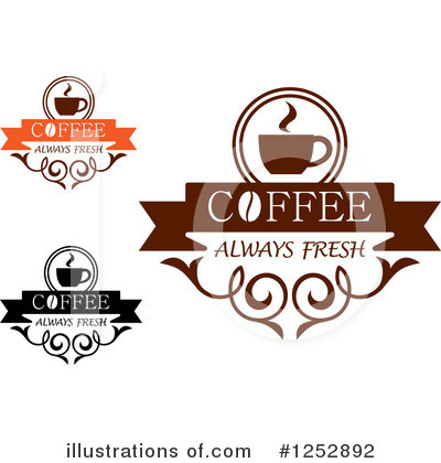 Royalty-Free (RF) Coffee Clipart Illustration by Vector Tradition SM - Stock Sample #1252892