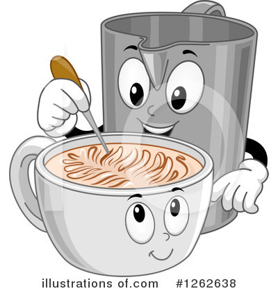 Royalty-Free (RF) Coffee Clipart Illustration by BNP Design Studio - Stock Sample #1262638