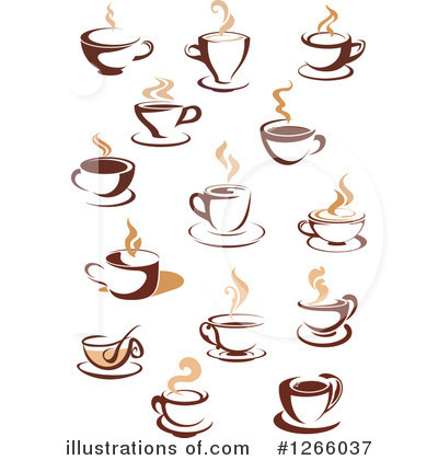 Royalty-Free (RF) Coffee Clipart Illustration by Vector Tradition SM - Stock Sample #1266037