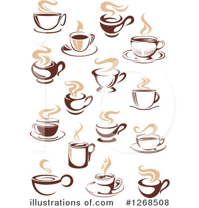 Royalty-Free (RF) Coffee Clipart Illustration by Vector Tradition SM - Stock Sample #1268508