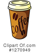 Coffee Clipart #1270949 by Vector Tradition SM
