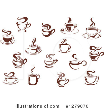 Royalty-Free (RF) Coffee Clipart Illustration by Vector Tradition SM - Stock Sample #1279876