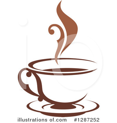 Royalty-Free (RF) Coffee Clipart Illustration by Vector Tradition SM - Stock Sample #1287252