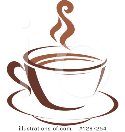Royalty-Free (RF) Coffee Clipart Illustration by Vector Tradition SM - Stock Sample #1287254