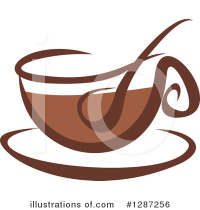 Royalty-Free (RF) Coffee Clipart Illustration by Vector Tradition SM - Stock Sample #1287256