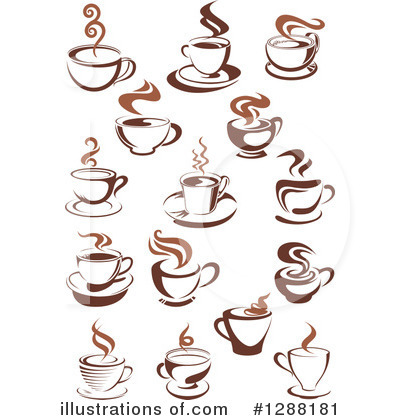 Royalty-Free (RF) Coffee Clipart Illustration by Vector Tradition SM - Stock Sample #1288181
