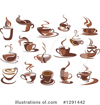 Royalty-Free (RF) Coffee Clipart Illustration by Vector Tradition SM - Stock Sample #1291442