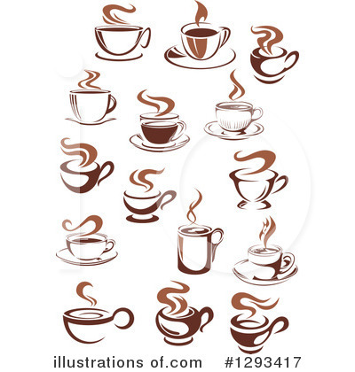 Royalty-Free (RF) Coffee Clipart Illustration by Vector Tradition SM - Stock Sample #1293417