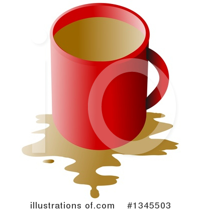 Royalty-Free (RF) Coffee Clipart Illustration by djart - Stock Sample #1345503