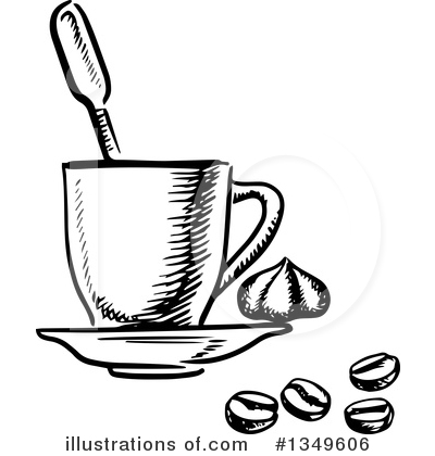 Royalty-Free (RF) Coffee Clipart Illustration by Vector Tradition SM - Stock Sample #1349606