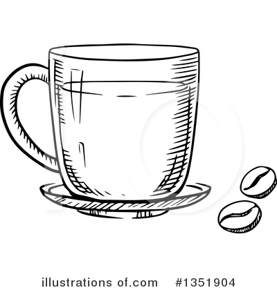 Royalty-Free (RF) Coffee Clipart Illustration by Vector Tradition SM - Stock Sample #1351904