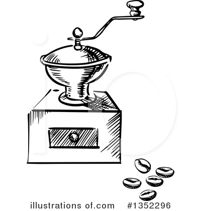 Royalty-Free (RF) Coffee Clipart Illustration by Vector Tradition SM - Stock Sample #1352296