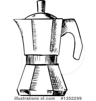 Royalty-Free (RF) Coffee Clipart Illustration by Vector Tradition SM - Stock Sample #1352299