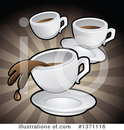 Royalty-Free (RF) Coffee Clipart Illustration by cidepix - Stock Sample #1371116