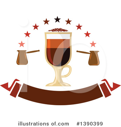 Royalty-Free (RF) Coffee Clipart Illustration by Vector Tradition SM - Stock Sample #1390399
