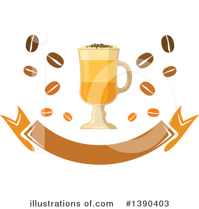 Royalty-Free (RF) Coffee Clipart Illustration by Vector Tradition SM - Stock Sample #1390403