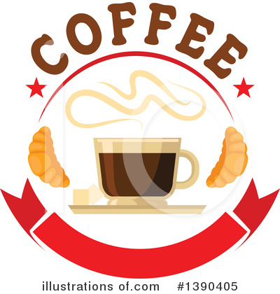 Royalty-Free (RF) Coffee Clipart Illustration by Vector Tradition SM - Stock Sample #1390405