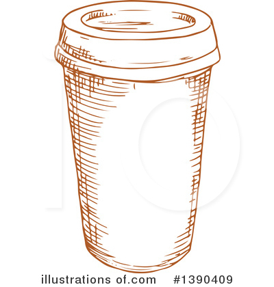Royalty-Free (RF) Coffee Clipart Illustration by Vector Tradition SM - Stock Sample #1390409