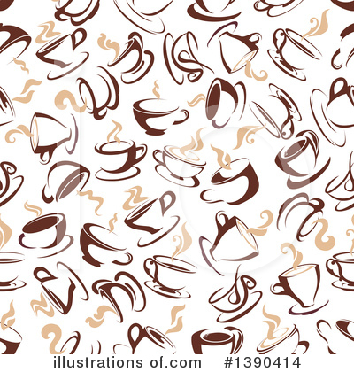 Royalty-Free (RF) Coffee Clipart Illustration by Vector Tradition SM - Stock Sample #1390414