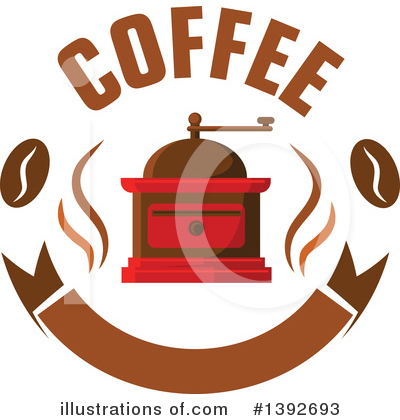 Royalty-Free (RF) Coffee Clipart Illustration by Vector Tradition SM - Stock Sample #1392693