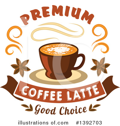 Royalty-Free (RF) Coffee Clipart Illustration by Vector Tradition SM - Stock Sample #1392703
