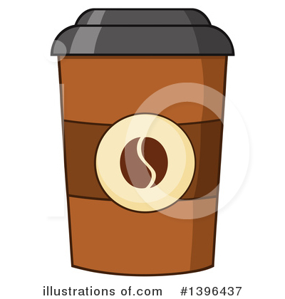 Royalty-Free (RF) Coffee Clipart Illustration by Hit Toon - Stock Sample #1396437