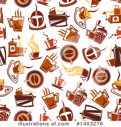 Royalty-Free (RF) Coffee Clipart Illustration by Vector Tradition SM - Stock Sample #1403276