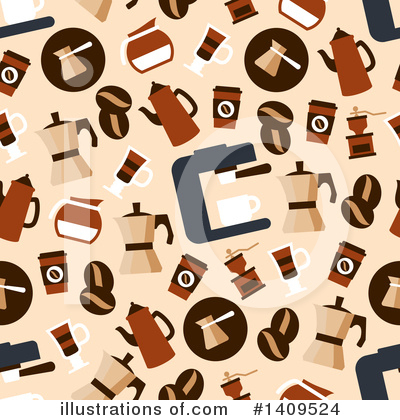 Royalty-Free (RF) Coffee Clipart Illustration by Vector Tradition SM - Stock Sample #1409524