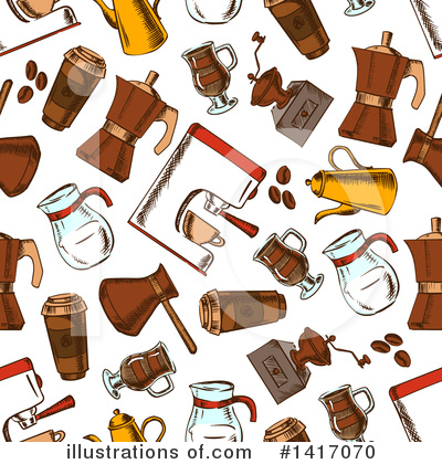 Royalty-Free (RF) Coffee Clipart Illustration by Vector Tradition SM - Stock Sample #1417070