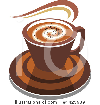 Royalty-Free (RF) Coffee Clipart Illustration by Vector Tradition SM - Stock Sample #1425939